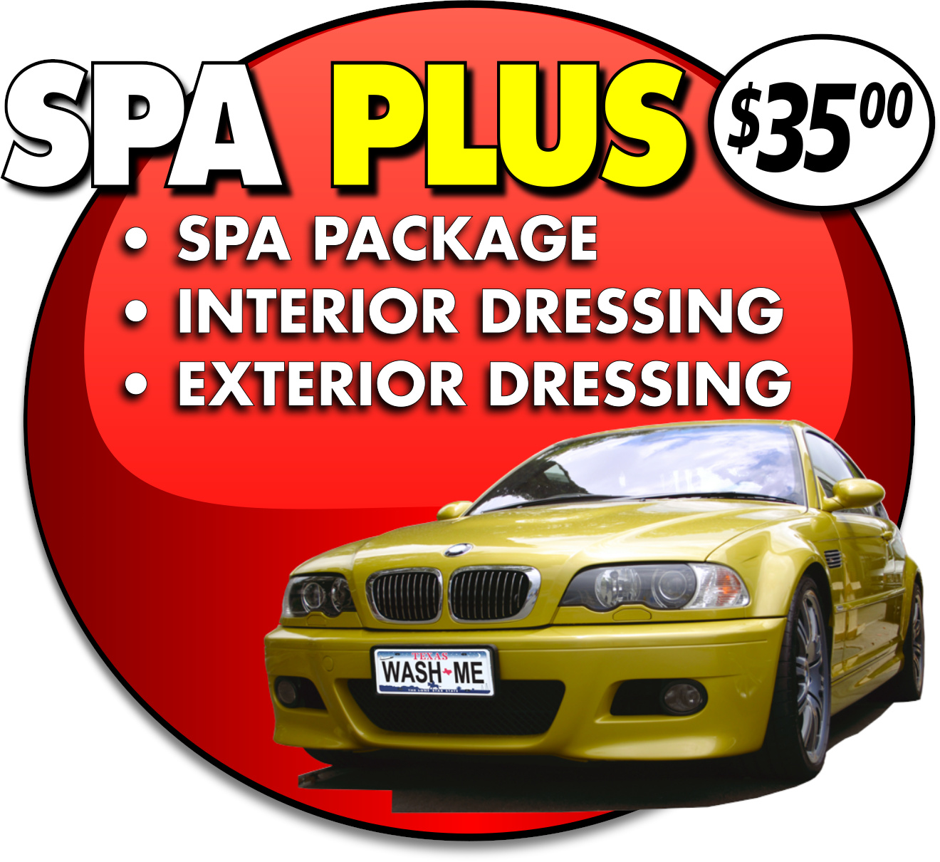 Spa Plus Package at $33.95